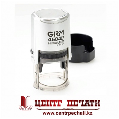  GRM 46042 HUMMER DELUX  ПЕЧАТЬ С УСИЛЕННОЙ КОНСТРУКЦИЕЙ.  Серебро