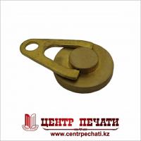 Заготовка для пломбиров латунь (ручка треугольник)