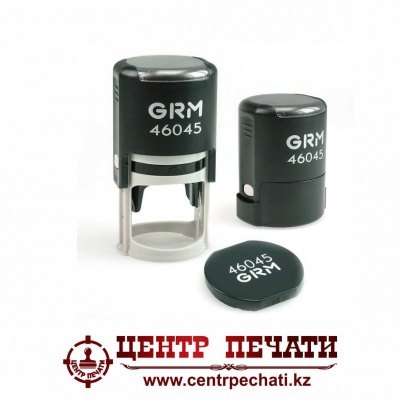 GRM 46045 PLUS ПЕЧАТЬ ПЛАСТИКОВАЯ С ЗАЩИТНЫМ БОКСОМ (45 мм)