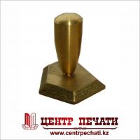 Оснастка латунная пятиугольник