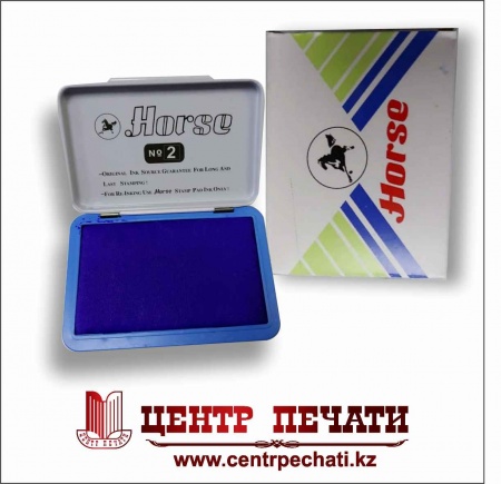 Подушка штемпельная Horse №2