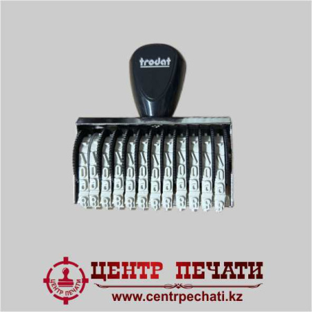 Trodat 15412 12 разрядов, 4 мм